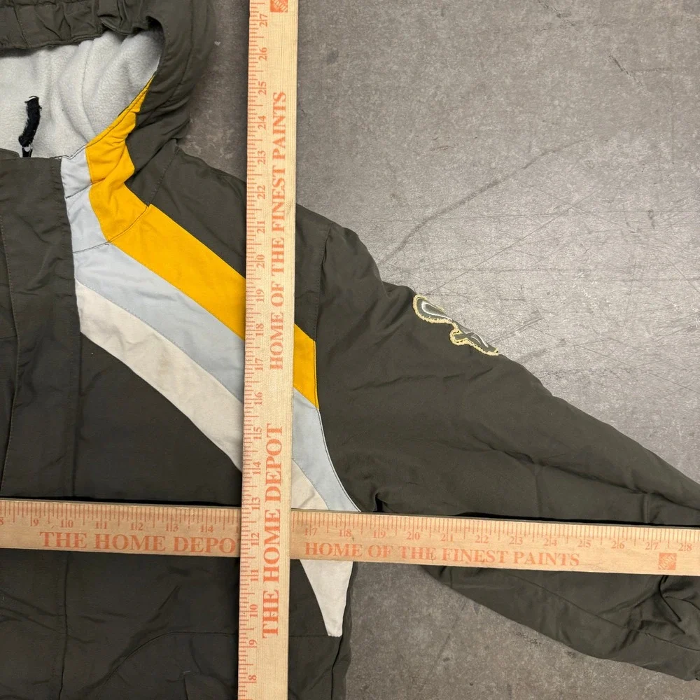 Look Live Ride X Games‎ Kids Hooded Winter Jacket Olive Green Size 10/12 M